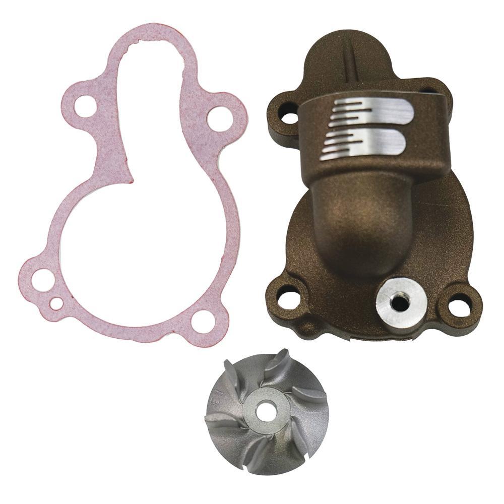 Boyesen Black Wpk-18Dm - Supercooler Water Pump Kit For Kawasaki Kxf450 2024-2025 Magnesium