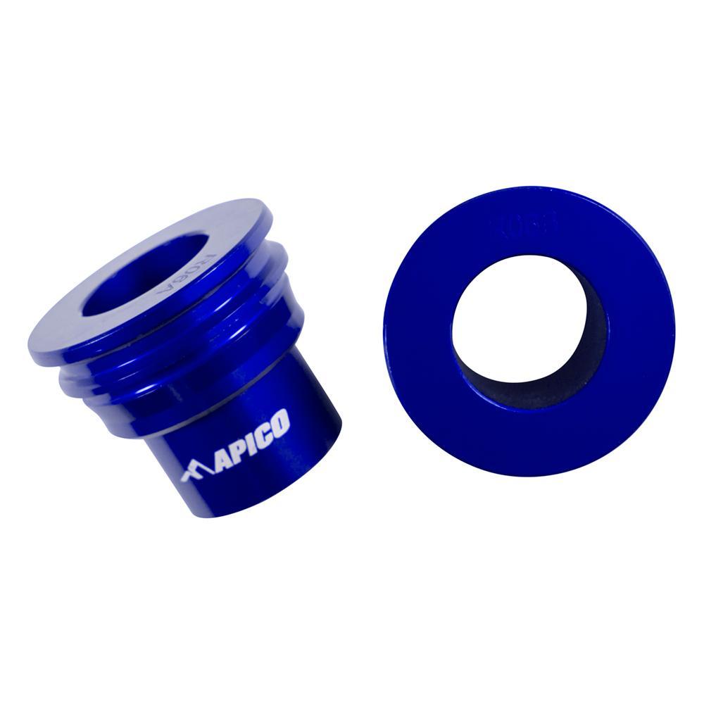Apico Blue Wsr Husky 1 Bu - Rear Wheel Spacers For Husqvarna Tc/Fc 125-450 2014-2015, Te/Fe125-501 2014-2023, Tc85 2014-2023