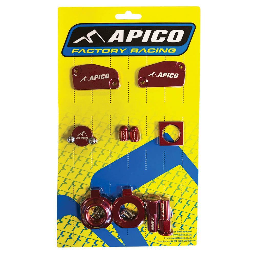Apico Red Abp Ktm 19 Rd - Factory Bling Pack For Ktm Sx85 2021-2023, Husqvarna Tc85 2021-2023, Gas Gas Mc852021-2023