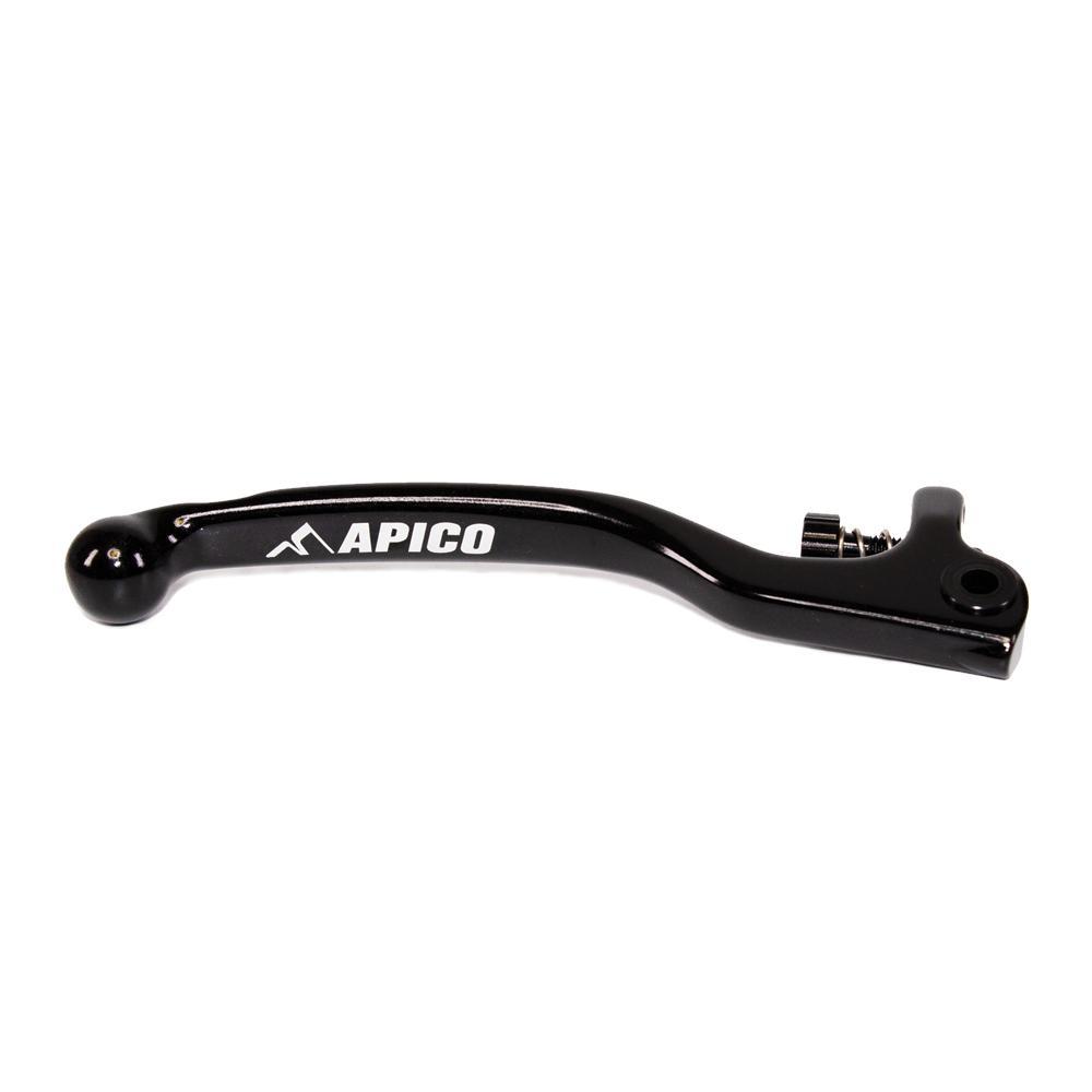 Apico Black Leb90 Elite Bk - Elite Brake Lever For Ajp 2 Hole Trials Applications Long
