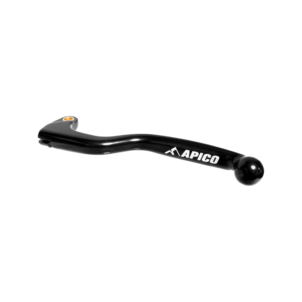 LEC32 ELITE BK - Apico Elite Clutch Lever For Kawasaki KXF250 2005-2020, KXF450 2005-2018, Yamaha YZ 125/250 2000-2014 Black