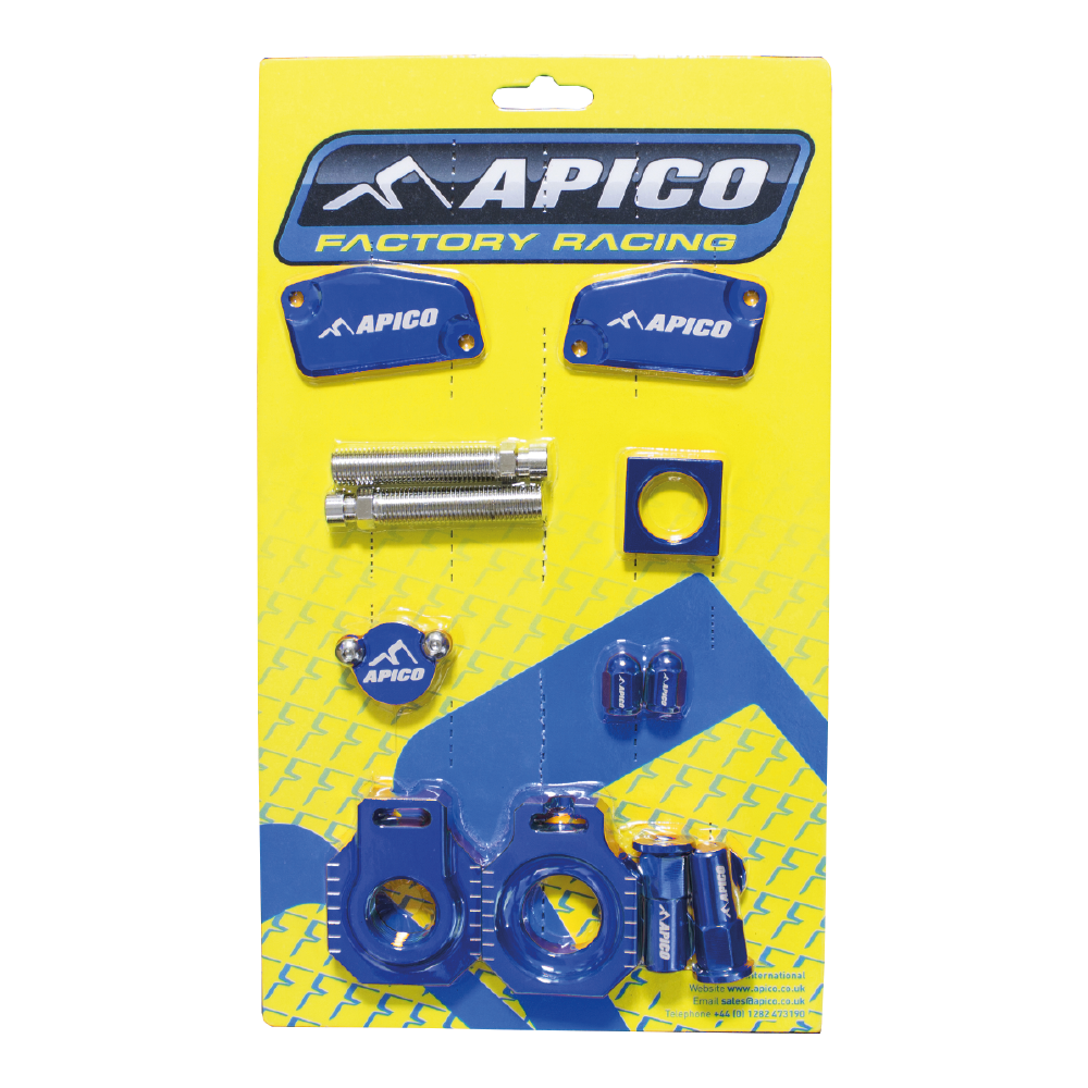 Apico Blue Abp Ktm 5 Bu - Factory Bling Pack For Ktm Sx85 2013-2014, Husqvarna Tc85 2014