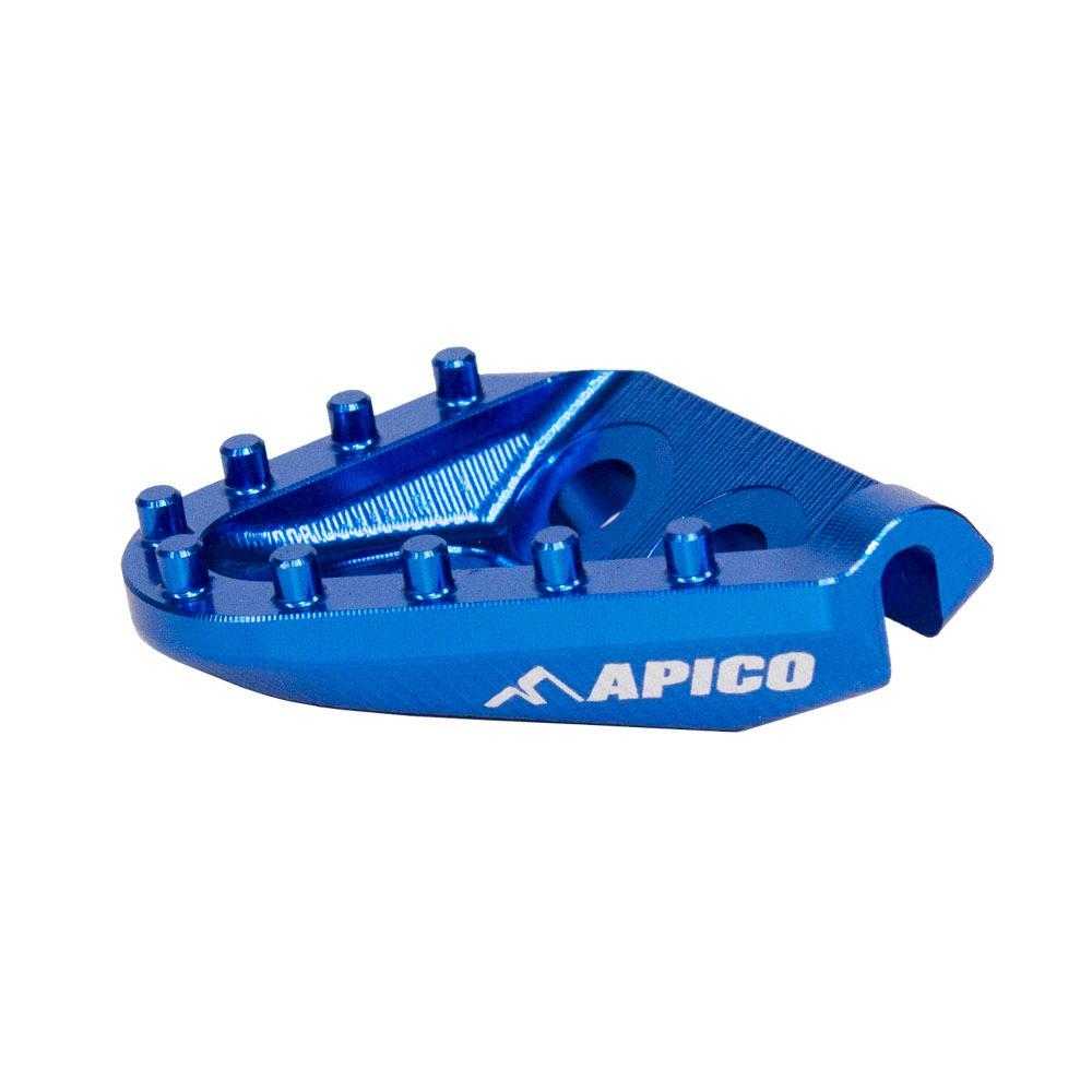 BPF TIP OEM 16 BLUE - Apico OEM Brake Pedal Tip For KTM/Husqvarna SX/SXF/TC/FC 2016-2022, EXC/EXC-F/TE/FE 2017-2023, Gas Gas MC/EC/EX 2021-2023 Blue