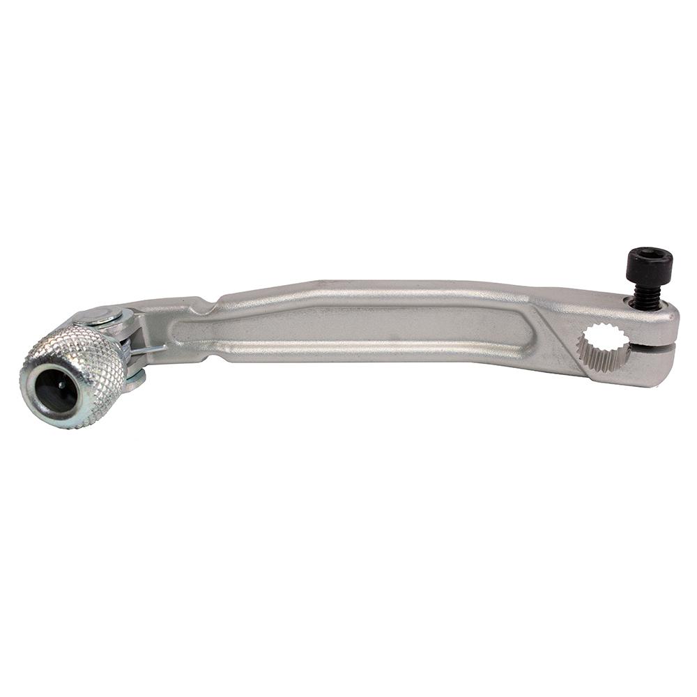 GPF991 SILVER - Apico Gear Pedal For Vertigo Combat/Vertical/Lampkin Replica 2020-2024 Silver
