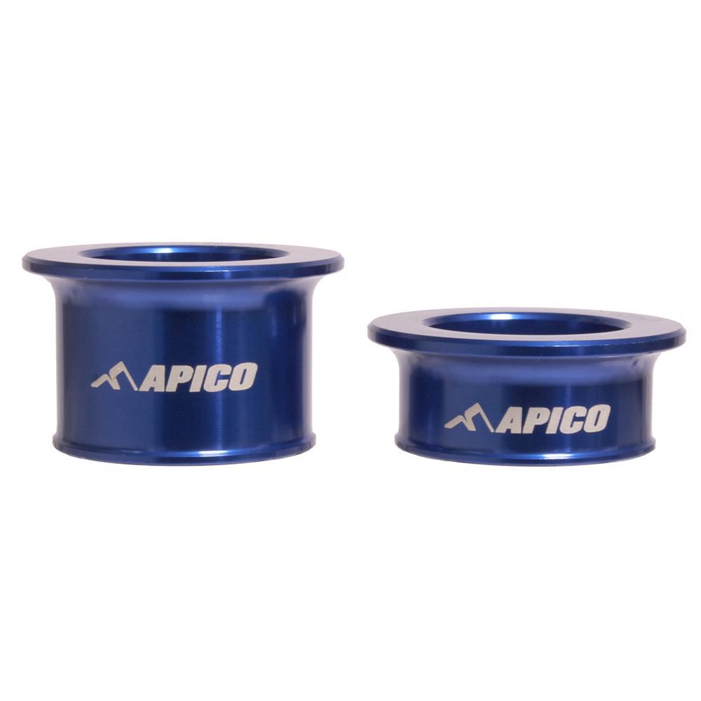 Apico Blue Wsr Sher 1 Bu - Rear Wheel Spacers For Sherco Se-R 125/250/300 2014-2023, Se-F 250/300/450/500 2013-2023