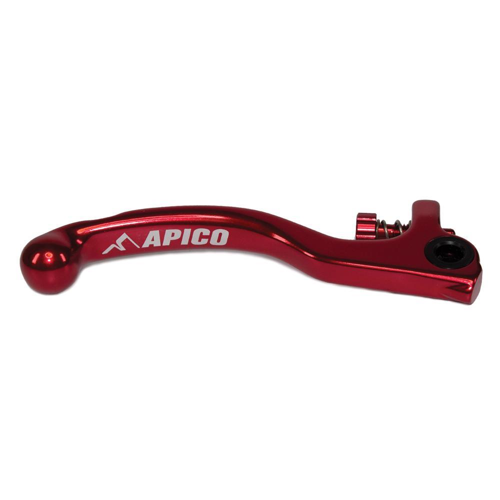 Apico Red Leb92s Elite Rd - Elite Forged Brake Lever Trials Grimeca Short With Adjuster