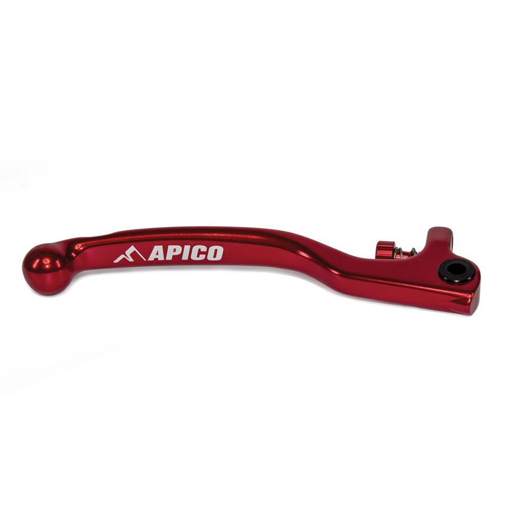 Apico Red Leb90 Elite Rd - Elite Brake Lever For Ajp 2 Hole Trials Applications Long