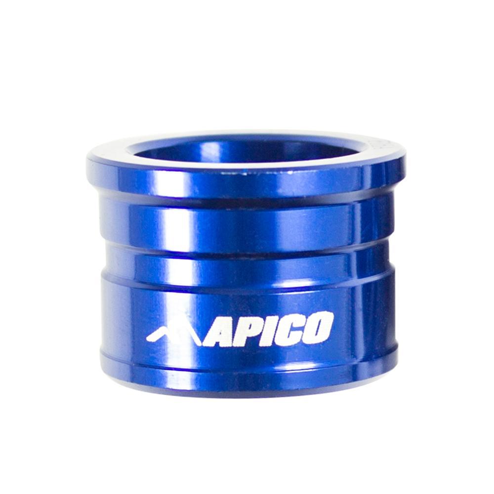 Apico Blue Wsf Yam 5 Bu - Single Front Wheel Spacer For Yamaha Wrf250 2006-2019, Wrf450 2006-2018