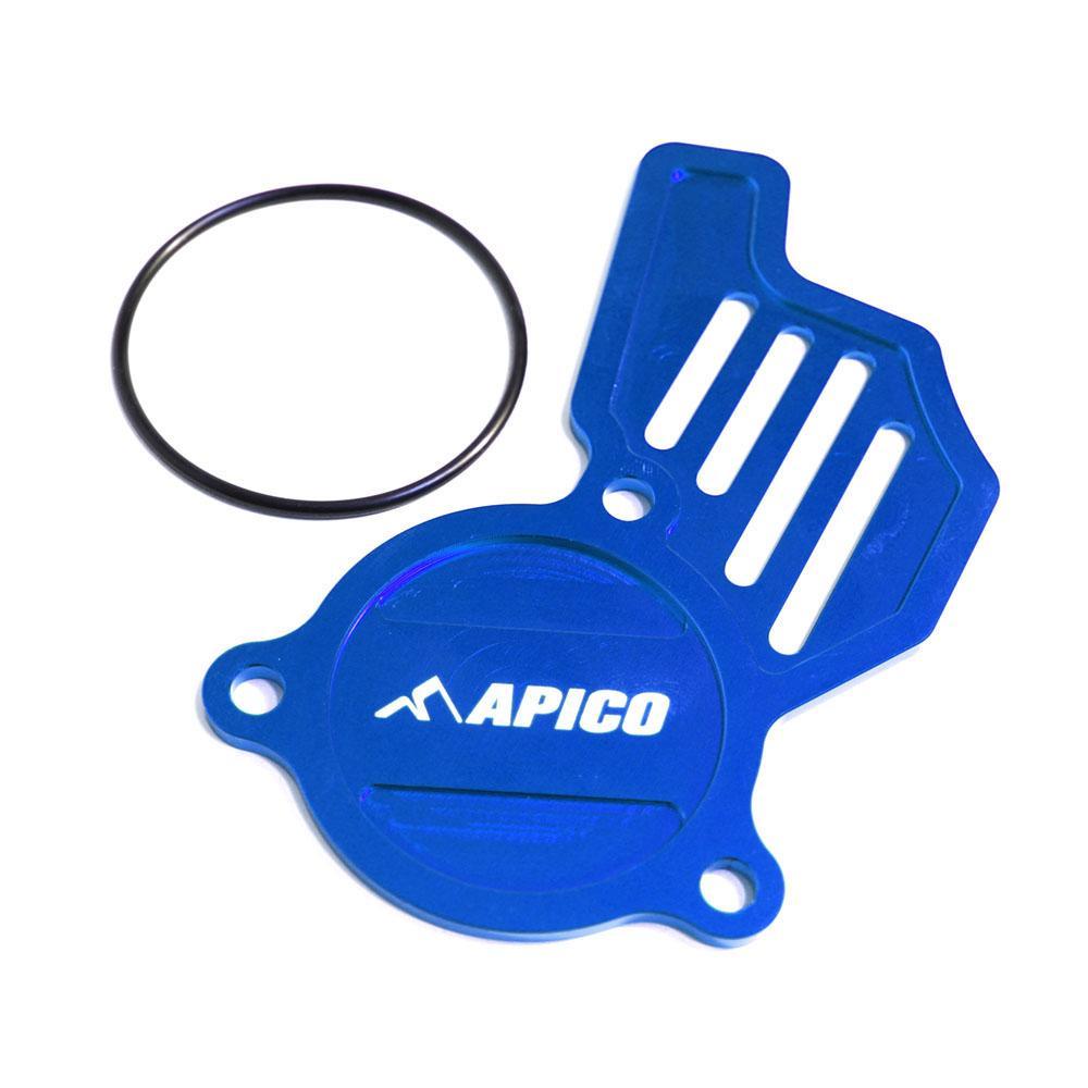 Apico Blue Opc Ktm 3 Bu - Oil Pump Cover For Ktm Sxf450 & Husqvarna Fc450 2016-2022, Exc-F/Fe 450/501 2017-2023, Gas Gas Mc450f/Ex450f 2021-2023