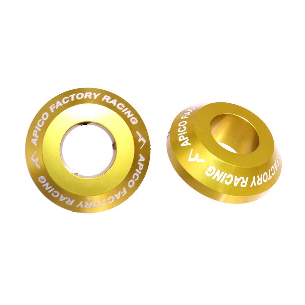 Apico Gold Wsr Suz 3 Gd Pro - Rear Pro Wheel Spacers For Suzuki Rmz 250/450 2007-2022