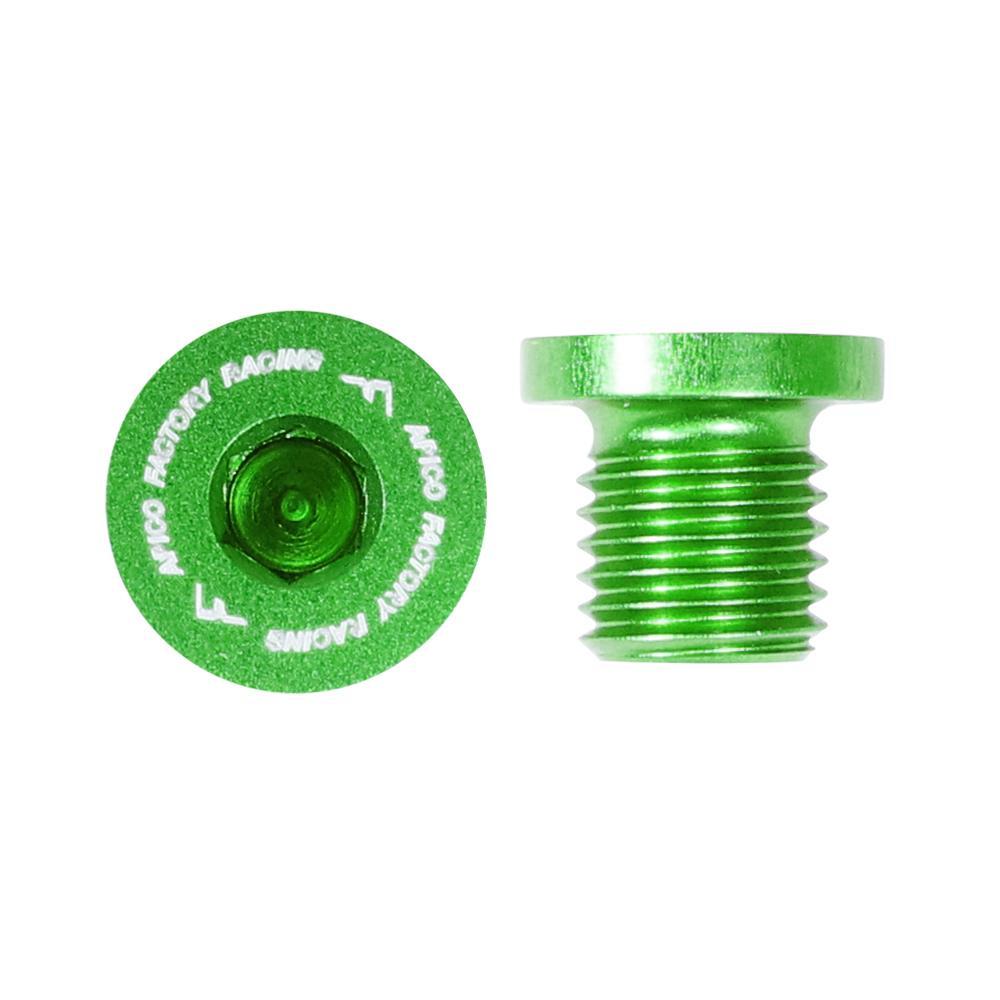 AT PLUGCL GAS/SHE GN - Apico Clutch Oil Filler Plug For Gas Gas & Sherco 2002-2023, Jotagas & Ossa 2011-2016, Scorpa 2010-2023 Green