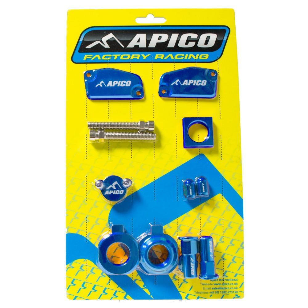 Apico Blue Abp Ktm 17 Bu - Factory Bling Pack For Ktm Sx85 2015-2020, Husqvarna Tc85 2015-2020, Ktm Freeride 250-350 2012-2019