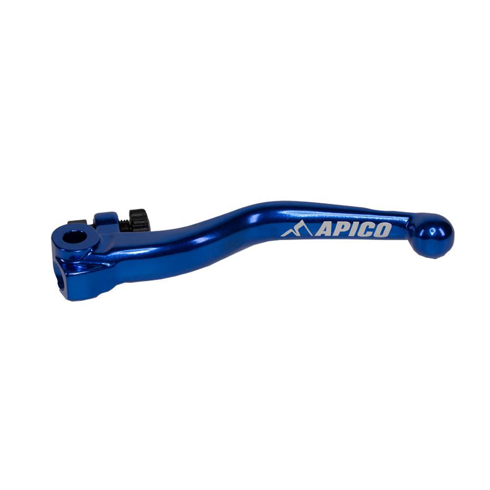 LEC70 ELITE BU - Apico Elite Braktec Clutch Lever For Gas Gas EC/EC-F 250/350 2021-2023, Husqvarna TE/FE 150/250/350/450/501 2022-2023 Blue