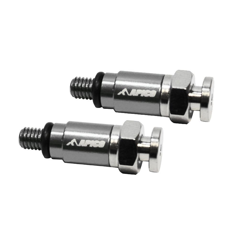 FAIRBLEED M4X0.7 SLV - Apico Fork Air Bleeders For KTM/ WP Forks M4x0.7 Silver