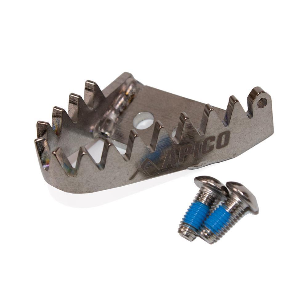 Apico Titanium Bpf Tip Ktm 23 Ti - Oem Brake Pedal Tip For Ktm/Husqvarna Sx/Sxf 125-450 2023, Tc/Fc125-450 2023