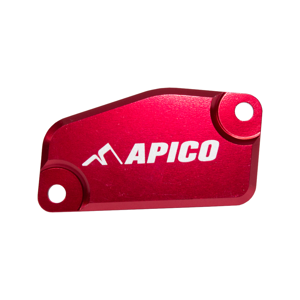 MFBC-06 RED - Apico Front Brake Master Cylinder Cover For KTM SX65 & Husqvarna TC65 & Gas Gas MC65 2014-2022, SX/TC85 2013-2020 Red