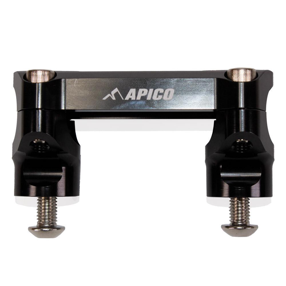 HBMKIT KTM 3 BK - Apico Handlebar Mount Kit 28.6 For KTM/Husqvarna SX/SXF/TC/FC 125-450 2023-2025, Gas Gas MC 250/450F 2023-2025 Factory Black