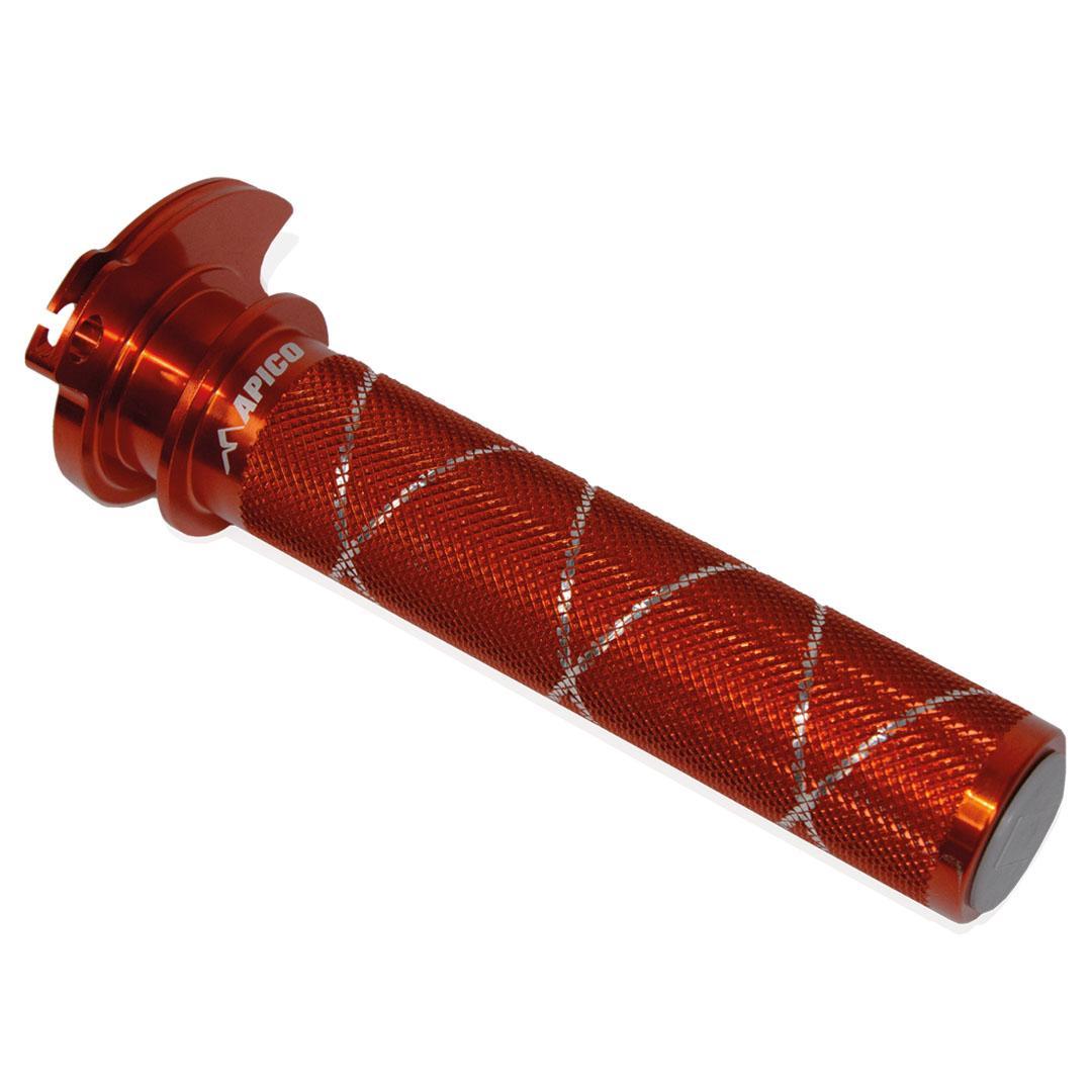 Apico Orange Thr.sleeve20alu Ora - Alloy Throttle Sleeve For Ktm Sx65 & Husqvarna Tc65 & Gas Gas Mc65 2021-2025