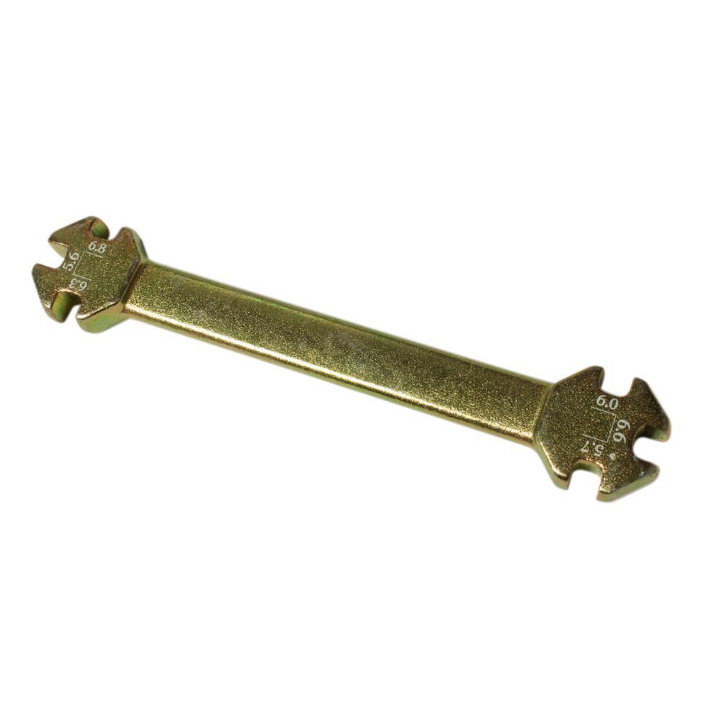 Apico Spoke Wrench 4 - Spoke Wrench Spanner 5.6, 5.7, 6.0, 6.3, 6.6, 6.8