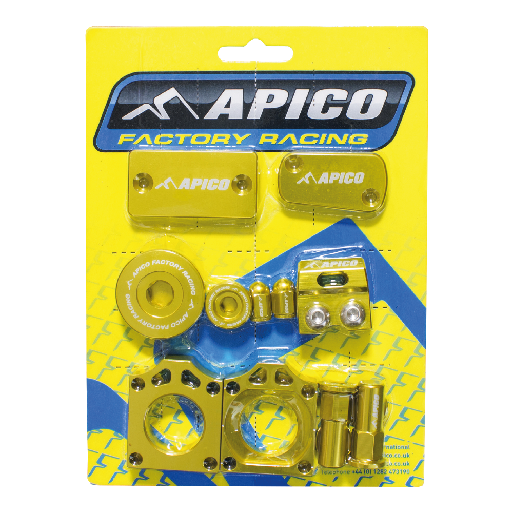 Apico Gold Abp Suzuki 1 - Factory Bling Pack For Suzuki Rmz250 2007-2023, Rmz450 2005-2023