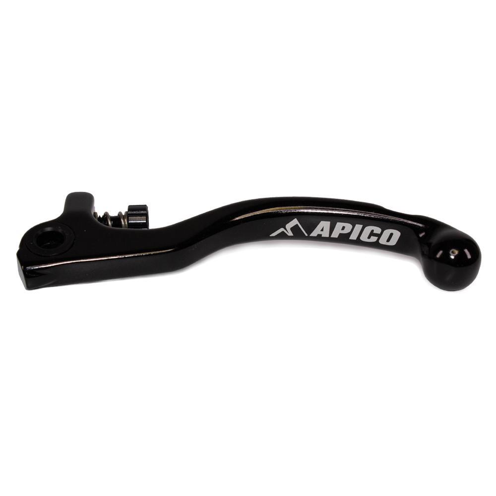 Apico Black Lec92s Elite Bk - Elite Clutch Lever Forged Trials Grimeca Short With Adjuster