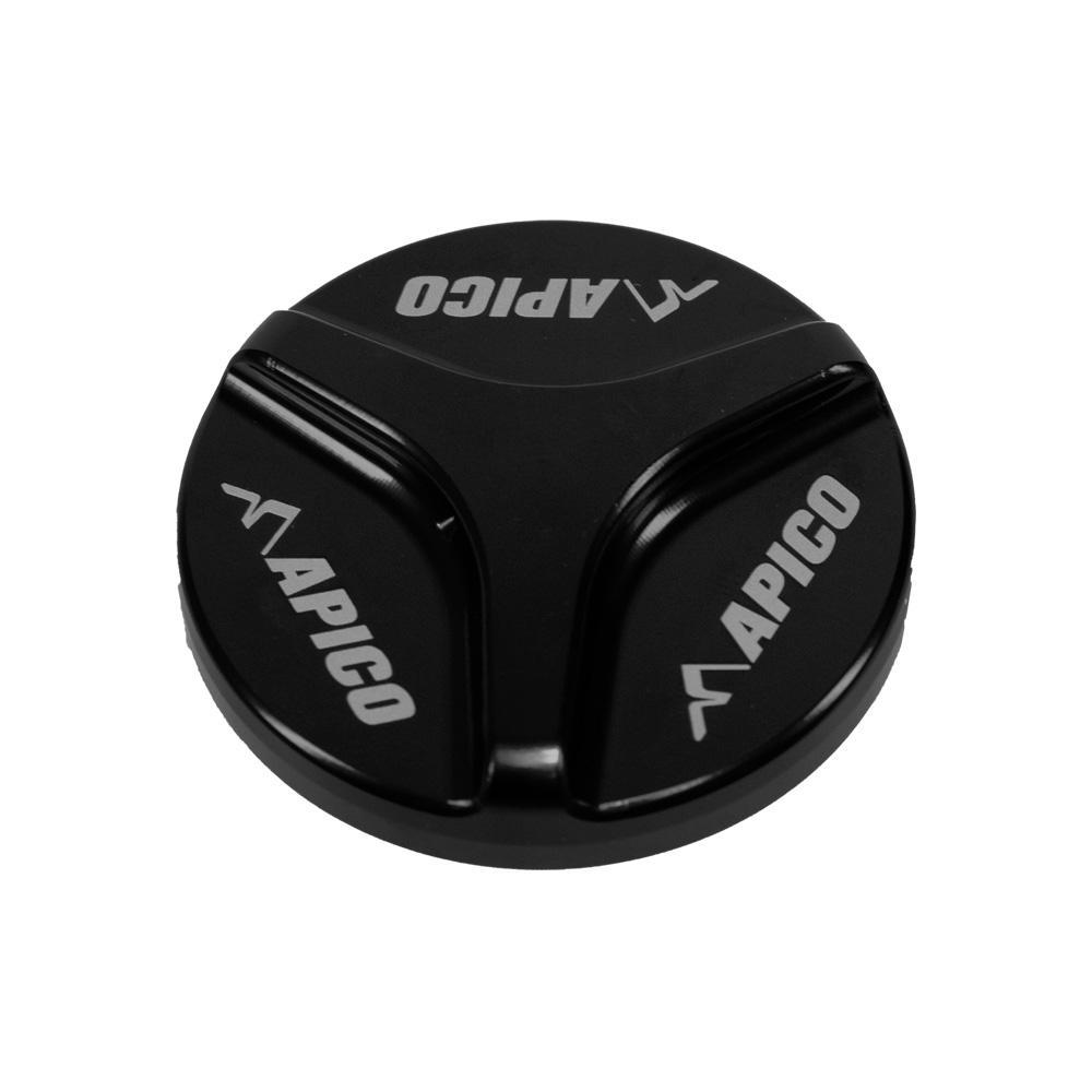 AT FUEL CAP BETA 18 BK - Apico Alloy Fuel Cap For Beta Evo 125/200 2019-2024, 250/300 2018-2024 Black