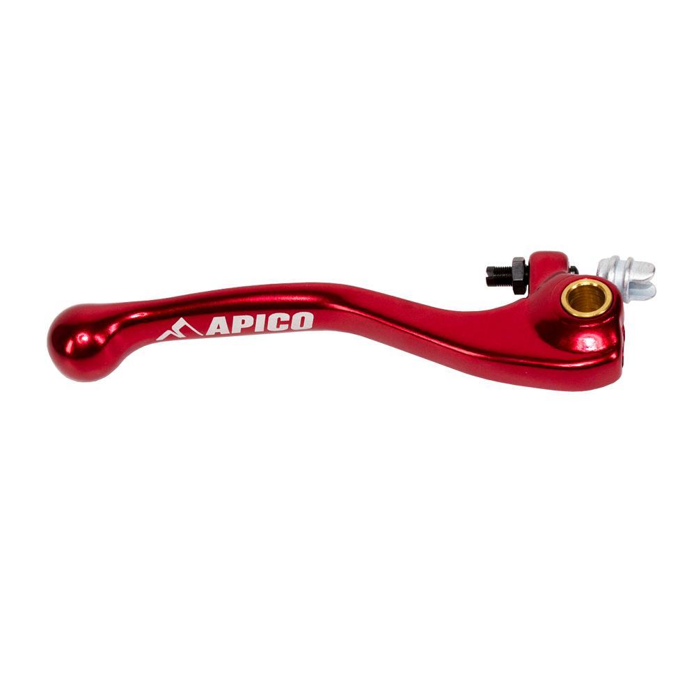 LEB14 ELITE RD - Apico Elite Brake Lever For Honda CRF 250/450R 2007-2023, CRF 250/450RX 2017-2023 Red