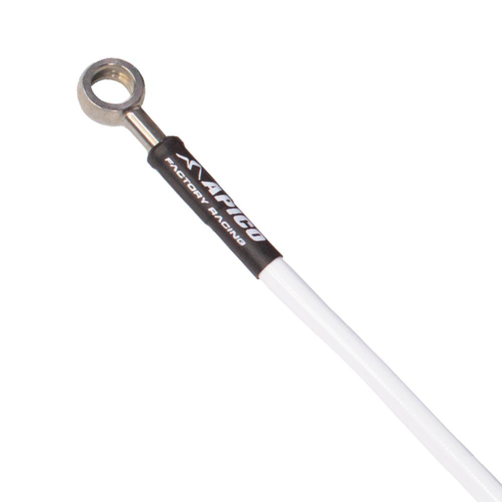HHC KTM 5 WH - Apico Clutch Hose For KTM SX/SXF & Husqvarna TC/FC & Gas Gas MC 125-350 2016-2025 White