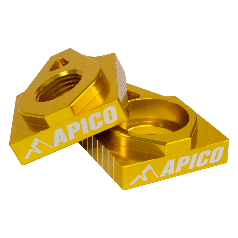 Apico Yellow At Rab Trs Yw - Rear Axle Blocks Trs One/One Gold 125/250/300 2016-2023