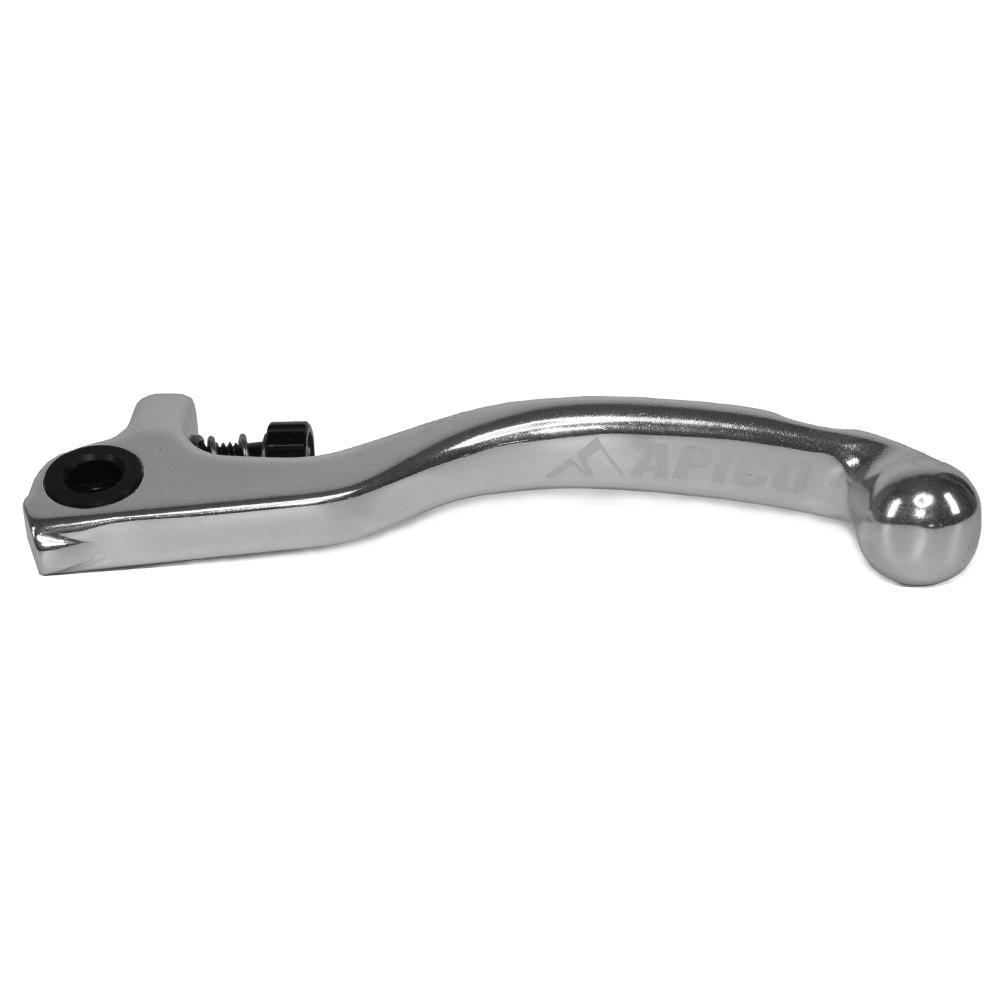 Apico Silver Lec92s Elite Sv - Elite Clutch Lever Forged Trials Grimeca Short With Adjuster /Black