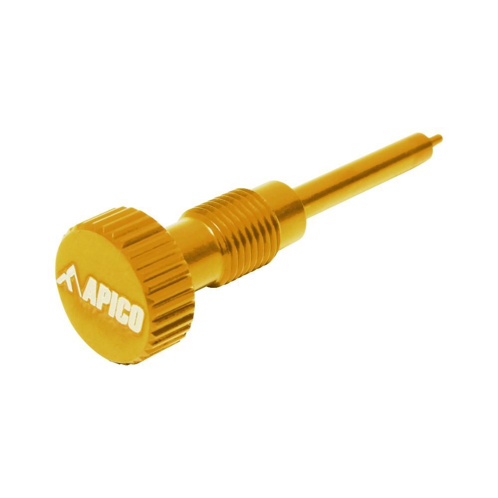 AT AIRSCREW DEL GD - Apico Dellorto Carburettor Air Screw Gold