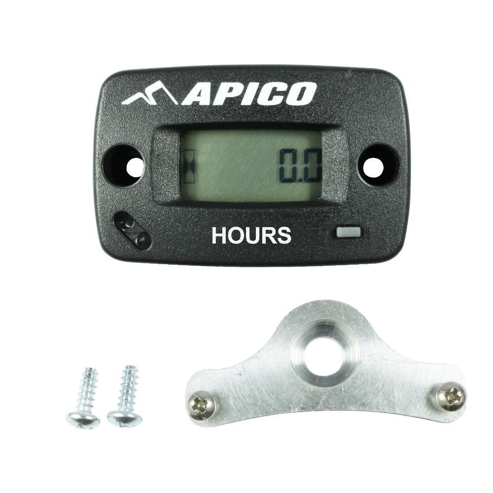 Apico Aphour Meter W/L Inc - Wireless Hour Meter With Bracket