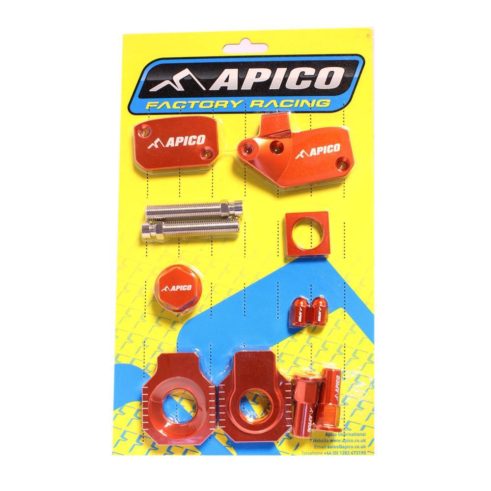 Apico Orange Abp Ktm 16 - Factory Bling Pack For Ktm Sxf250 2006-2010, Exc-F250 2006-2010