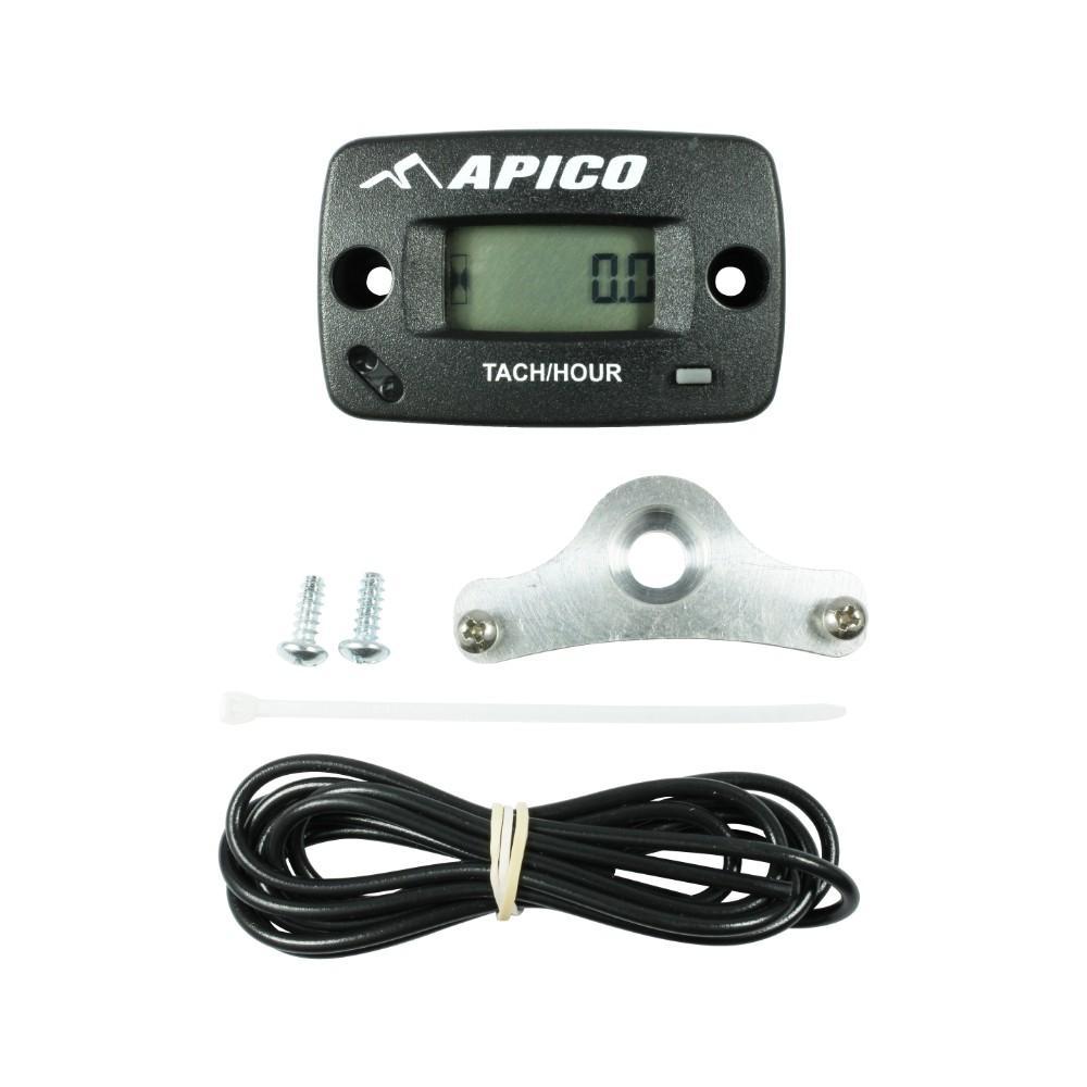 Apico Aphour Meter Inc - Hour/Tach Meter Including Bracket