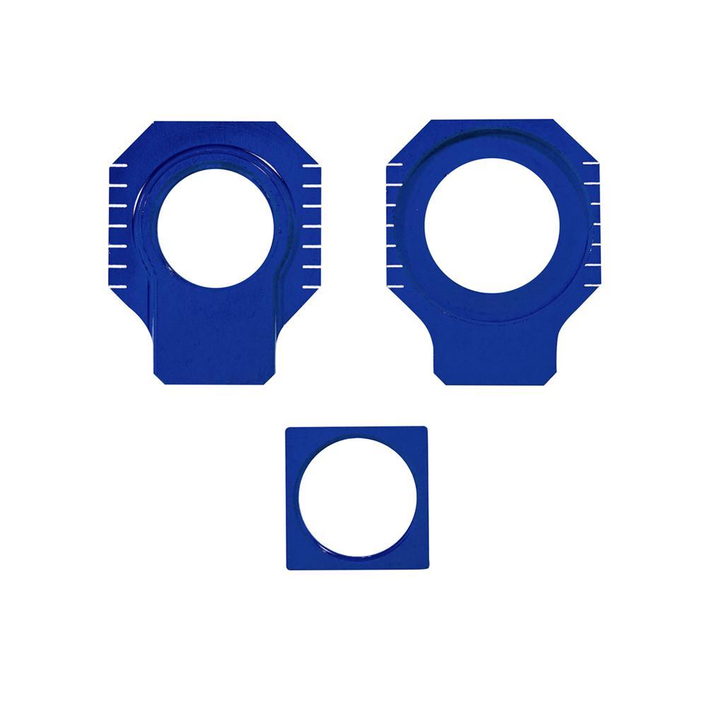 Apico Blue Rab-11 - Rear Axle Blocks For Ktm Sx/Sxf 125-450 2013-2022, Husqvarna Tc125 & Fc 250/350/450 2016-2022, Gas Gas Mc/Mc-F/Ex-F 2021-2023