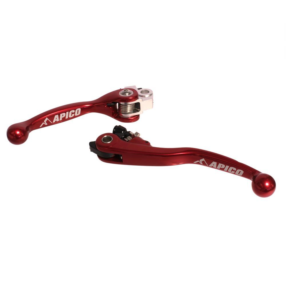 Apico Red Leflexi Set Gas 2 Rd - Set Of Flexi Levers For Gas Gas Ec/Xc 250/300 2018-2020
