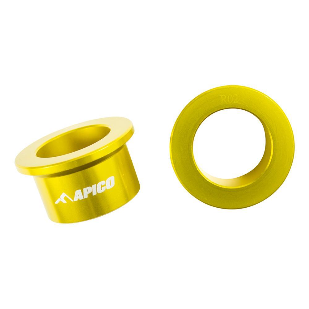 Apico Gold Wsr Suz 3 Gd - Rear Wheel Spacers For Suzuki Rmz 250/450 2007-2022