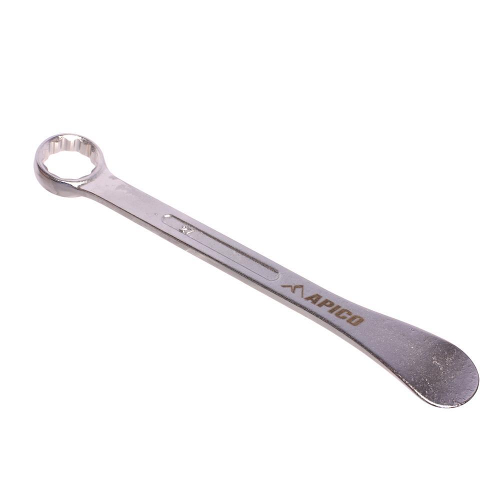 Apico Light Tyrelever Wrench 27 - Tyre Lever & Axle Wrench Combination Tool Steel 27Mm