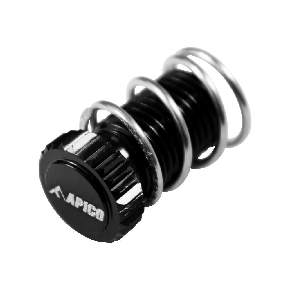 Apico Black At Lever Bmc Adj Bk - Brake Master Cylinder Lever Adjuster