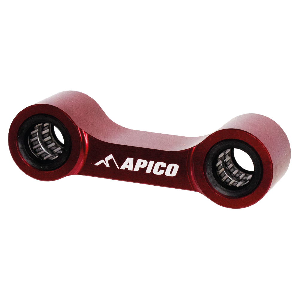 Apico Red At Dbl Mont Rd - Rear Dog Bone Linkage Inc Bearings & Seals For Montesa 315R 1997-2004, 4Rt 250 2005-2025