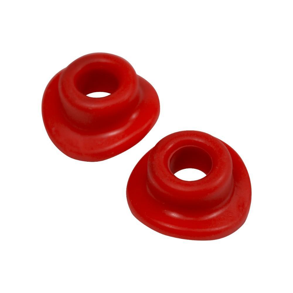 APVC SEAL RD - Apico Valve Cap Seals Silicone 2-pack Red