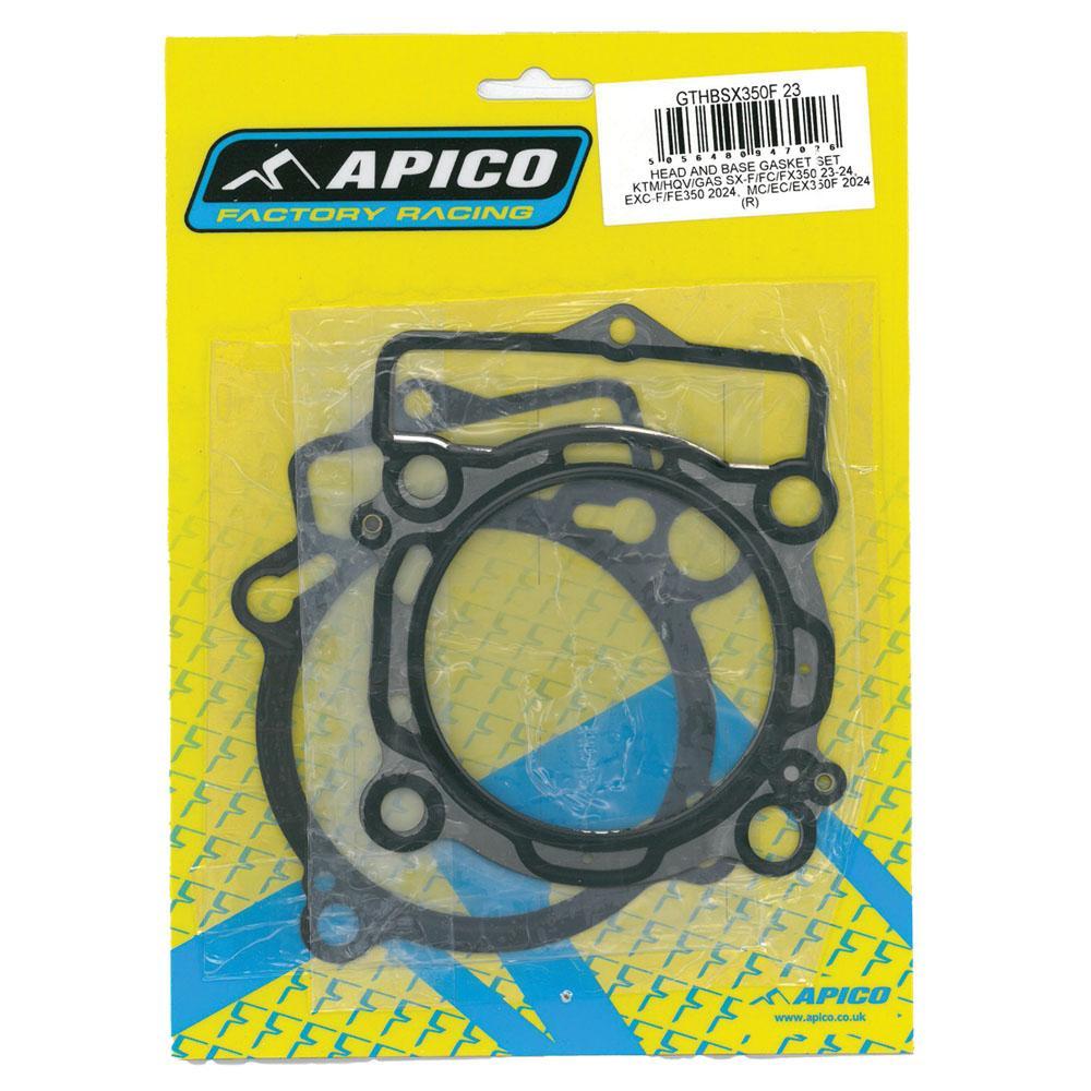 GTHBSX350F 23 - Apico Head & Base Gasket Set For KTM SXF350 & Husqvarna FC/FX 350 2023-2024, EXC-F & FE350 2024, Gas Gas MC/EC/EX350F 2024