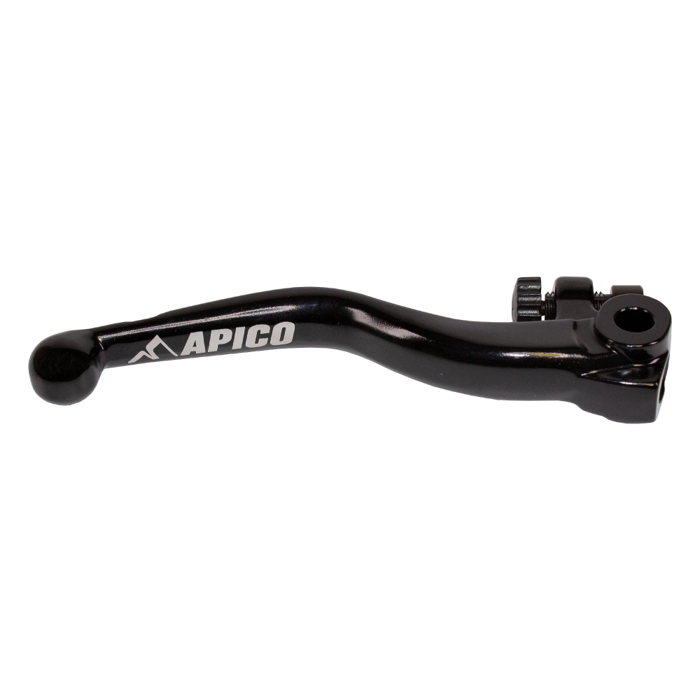 Apico Black Leb70 Elite Bk - Braktec Elite Brake Lever For Gas Gas Ec/Ec-F 250/300/350 2021-2025, Husqvarna Te/Fe 150/250/300/350/450/501 2022-2025