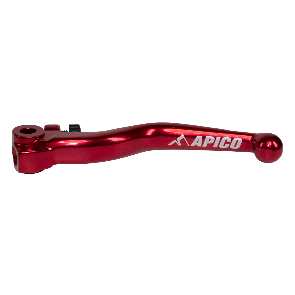 LEC70 ELITE RD - Apico Elite Braktec Clutch Lever For Gas Gas EC/EC-F 250/350 2021-2023, Husqvarna TE/FE 150/250/350/450/501 2022-2023 Red