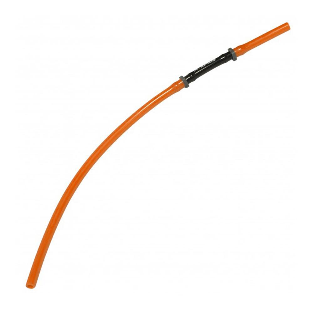 PIPE VENT W/VALVE OR - Apico Long Breather Pipe With One Way Valve Orange