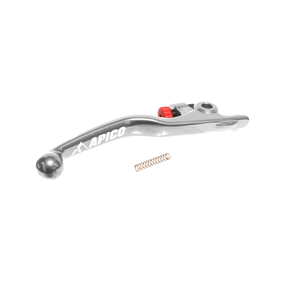 Apico Silver Leb59 Elite Sv - Elite Brembo Brake Lever For Ktm Sx/Sxf & Husqvarna Tc/Fc 2014-2025, Sherco Se-R/Se-F 2015-2025