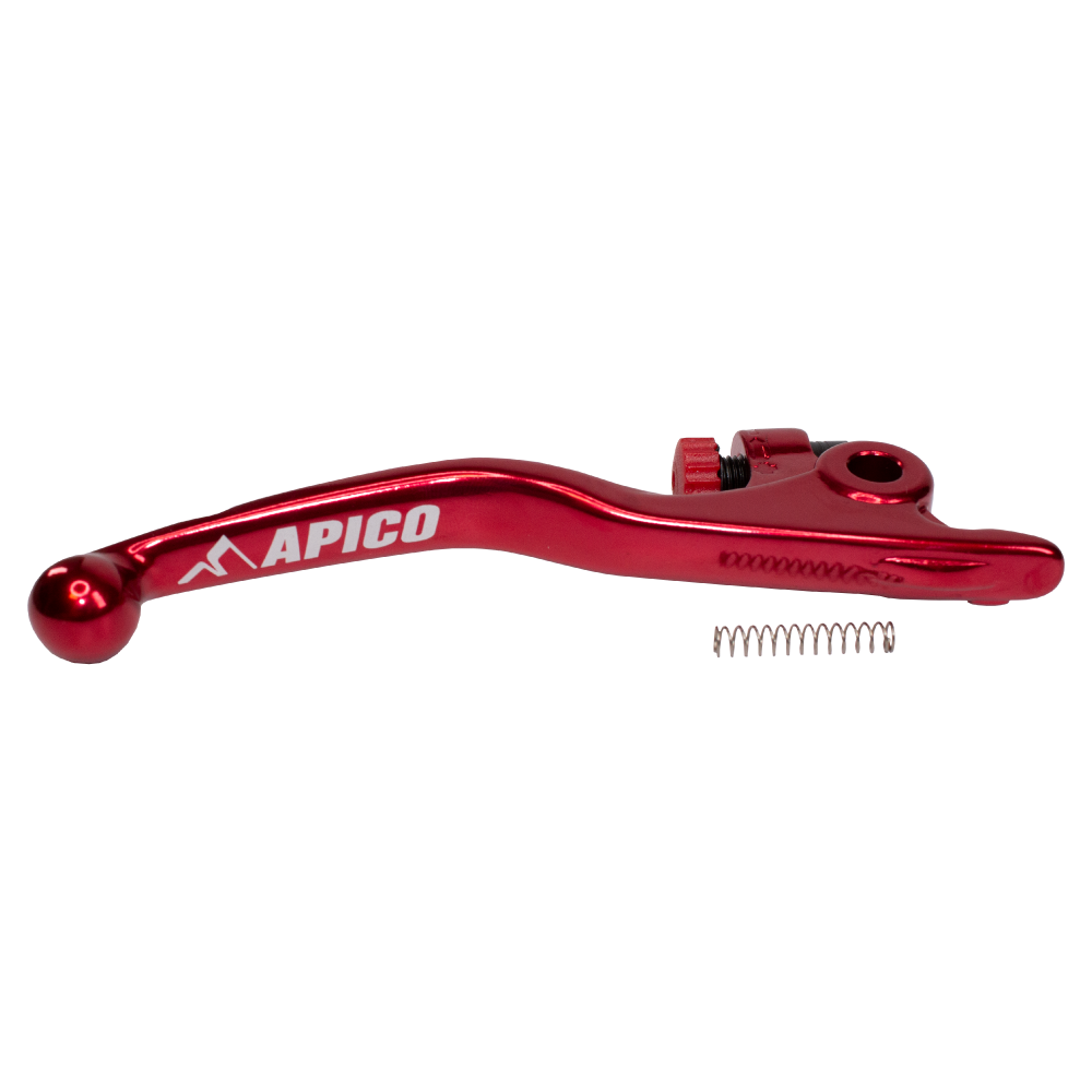 Apico Red Leb59 Elite Rd - Elite Brembo Brake Lever For Ktm Sx/Sxf & Husqvarna Tc/Fc 2014-2025, Sherco Se-R/Se-F 2015-2025