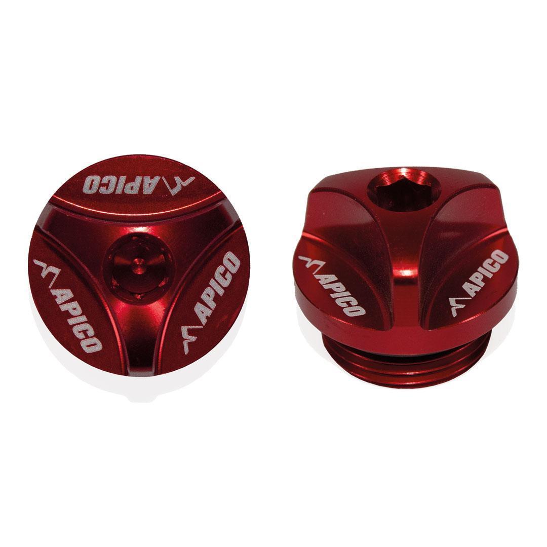 Apico Red Oilplug Beta Rd - Oil Fill Plug Aluminium For Beta Rr 125/250/300 2018-2023