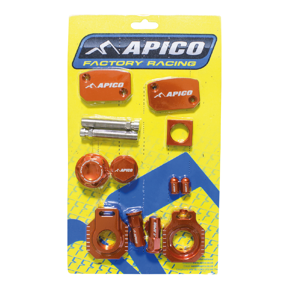 Apico Orange Abp Ktm 11 - Factory Bling Pack For Ktm Sx250 2006-2012, Sxf250 2011-2012, Exc-F250/350/450 2011-2013,Exc500 2012-2013