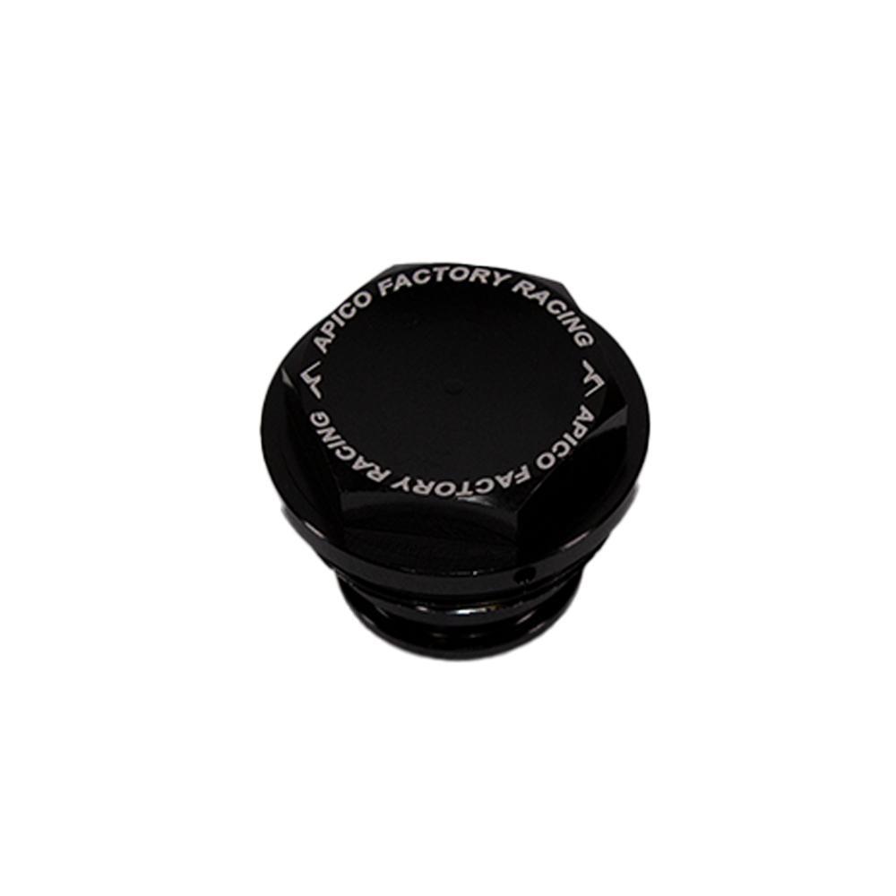 MRBC-06 BLK - Apico Braktec Rear Brake Cover For Gas Gas EC/EC-F 250/350 2021-2025, Husqvarna TE/FE 150-501 2022-2024 Black